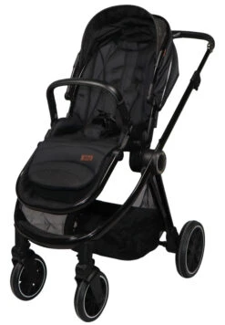 Ding Fenix Black/Black Kinderwagen DI-191701 -Kinderwagenserie Winkel ding fenix black kinderwagen1