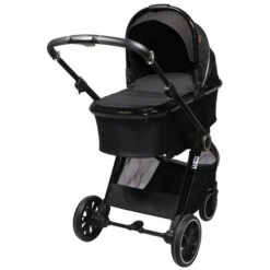 Ding Fenix Black/Black 3-in-1 Combi Kinderwagen Incl. Autostoel -Kinderwagenserie Winkel ding fenix black kinderwagen10 1 1