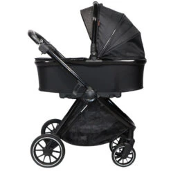 Ding Fenix Black/Black 3-in-1 Combi Kinderwagen Incl. Autostoel -Kinderwagenserie Winkel ding fenix black kinderwagen15 1 1