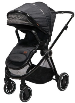 Ding Fenix Black/Black Kinderwagen DI-191701 -Kinderwagenserie Winkel ding fenix black kinderwagen3