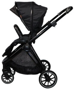 Ding Fenix Black/Black Kinderwagen DI-191701 -Kinderwagenserie Winkel ding fenix black kinderwagen6