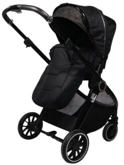 Ding Fenix Black/Black Kinderwagen DI-191701 -Kinderwagenserie Winkel ding fenix black kinderwagen7