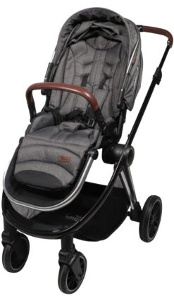 Ding Fenix Grey/Silver Kinderwagen DI-191703 -Kinderwagenserie Winkel ding fenix greysilver kinderwagen1