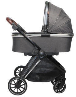 Ding Fenix Grey/Silver 3-in-1 Combi Kinderwagen Incl. Autostoel -Kinderwagenserie Winkel ding fenix greysilver kinderwagen13 1