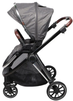 Ding Fenix Grey/Silver 3-in-1 Combi Kinderwagen Incl. Autostoel -Kinderwagenserie Winkel ding fenix greysilver kinderwagen7 1