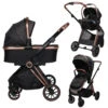 Ding Fenix Black/Rose 3-in-1 Combi Kinderwagen Incl. Autostoel -Kinderwagenserie Winkel ding fenix rose kinderwagen15