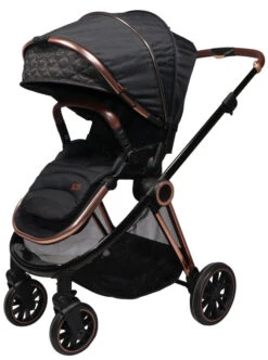 Ding Fenix Black/Rose 3-in-1 Combi Kinderwagen Incl. Autostoel -Kinderwagenserie Winkel ding fenix rose kinderwagen3 1