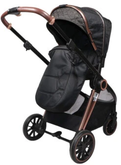 Ding Fenix Black/Rose 3-in-1 Combi Kinderwagen Incl. Autostoel -Kinderwagenserie Winkel ding fenix rose kinderwagen7 1