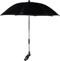 Ding Zwart UV Buggy Parasol DI-252421 -Kinderwagenserie Winkel ding zwart uv buggy parasol di 252421 2 1