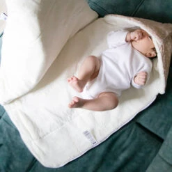 Babyjem Swaddle Zalm Voetenzak 428 -Kinderwagenserie Winkel img 0317