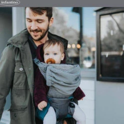 Infantino Go Forward Draagzak BK-200202 -Kinderwagenserie Winkel infantino go forward draagzak bk 200202 kindje met papa