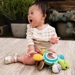 Infantino Go Gaga Mirror Pal Turtle Spiegel BK-216003 -Kinderwagenserie Winkel infantino go gaga mirror pal turtle spiegel bk 216003 3