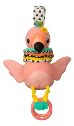 Infantino Hug & Tug Flamingo Muziekdoosje BK-216246