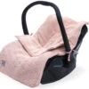 Jollein River Knit Pale Pink 3/5 Punts 0-9 Maanden Autostoel Voetenzak 025-811-65286 -Kinderwagenserie Winkel jollein comfortbag river knit pale pink 3 5 punts 0 9 maanden autostoel voetenzak 025 811 65286