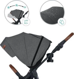 Kinderkraft All Road Ash Grey Wandelwagen KKWALROAGR0000 -Kinderwagenserie Winkel kinderkraft all road ash grey wandelwagen kkwalrodgr0000 9