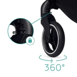 Kinderkraft All Road Ash Grey Wandelwagen KKWALROAGR0000 -Kinderwagenserie Winkel kinderkraft all road wandelwagen 3 1