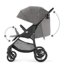 Kinderkraft Askoy Onyx Black Wandelwagen KSASKO00BLK0000 -Kinderwagenserie Winkel kinderkraft askoy wandelwagen 10 1