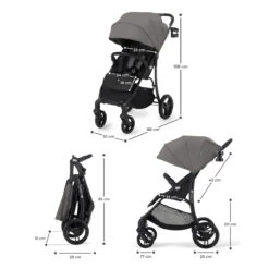 Kinderkraft Askoy Onyx Black Wandelwagen KSASKO00BLK0000 -Kinderwagenserie Winkel kinderkraft askoy wandelwagen 12 1