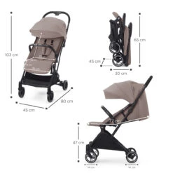 Kinderkraft Indy 2 Calm Beige Wandelwagen KSINDY00BEG0000 -Kinderwagenserie Winkel kinderkraft indy 2 calm beige wandelwagen ksindy00beg0000 7