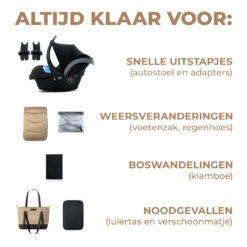 Kinderkraft Prime 2 Sandrose Beige 3-in-1 Kinderwagen Incl. Autostoel KSPRIM02BEG3000 -Kinderwagenserie Winkel kinderkraft prime 2 beige 3 in 1 kinderwagen ksprim02beg3000 8