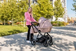 Kunert Ivento Black Deep Graphite 2-in-1 Kinderwagen IVE-09-BLACK -Kinderwagenserie Winkel kunert ivento black smoky pink 2 in 1 kinderwagen ive 11 black