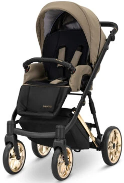 Kunert Ivento Premium Gold Caramel Macchiato 2-in-1 Kinderwagen IVE-10-GOLD -Kinderwagenserie Winkel kunert ivento premium gold caramel macchiato 2 in 1 kinderwagen ive 10 gold 3