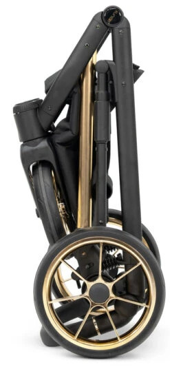 Kunert Ivento Premium Gold Deep Black 2-in-1 Kinderwagen IVE-12-GOLD -Kinderwagenserie Winkel kunert ivento premium gold deep black 2 in 1 kinderwagen ive 12 gold 6