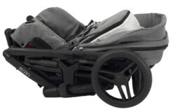 Kunert Lazzio Black Eco-Leather 2-in-1 Kinderwagen LAZ-11-BLACK -Kinderwagenserie Winkel kunert lazzio 2 in 1 kinderwagen laz 11 10