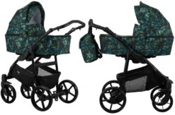 Kunert Mata Black Mocca 2-in-1 Combi Kinderwagen MATA-02-BLACK -Kinderwagenserie Winkel kunert mata 2 in 1 combi kinderwagen mata 10