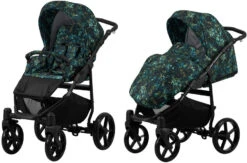 Kunert Mata Gold Black 2-in-1 Combi Kinderwagen MATA-10-GOLD -Kinderwagenserie Winkel kunert mata 2 in 1 combi kinderwagen mata 10 1 2