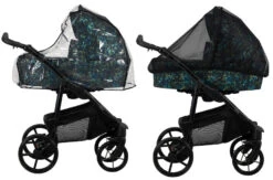 Kunert Mata Black Mocca 2-in-1 Combi Kinderwagen MATA-02-BLACK -Kinderwagenserie Winkel kunert mata 2 in 1 combi kinderwagen mata 10 2