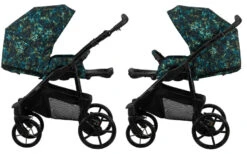 Kunert Mata Black Pink 2-in-1 Combi Kinderwagen MATA-06-BLACK -Kinderwagenserie Winkel kunert mata 2 in 1 combi kinderwagen mata 10 3 1