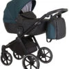 Kunert Talisman Black Green 2-in-1 Kinderwagen TA-04-BLACK -Kinderwagenserie Winkel kunert talisman black green 2 in 1 kinderwagen ta 04 black