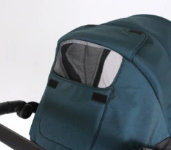 Kunert Talisman Black Flowers 2-in-1 Kinderwagen TA-01-BLACK -Kinderwagenserie Winkel kunert talisman black green 2 in 1 kinderwagen ta 04 black 13