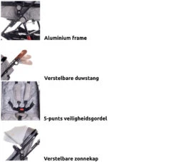 Lorelli Lora String Dots 3-in-1 Combi Kinderwagen Incl. Autostoel 1002128-2115D -Kinderwagenserie Winkel lorelli lora 3 in 1 combi kinderwagen incl. autostoel 1002128