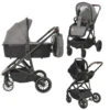 Lorelli Aria Grey 3-in-1 Kinderwagen Incl. Autostoel 1002177-2325 -Kinderwagenserie Winkel lorelli aria grey 3 in 1 combi 1002177 2325 hoofd