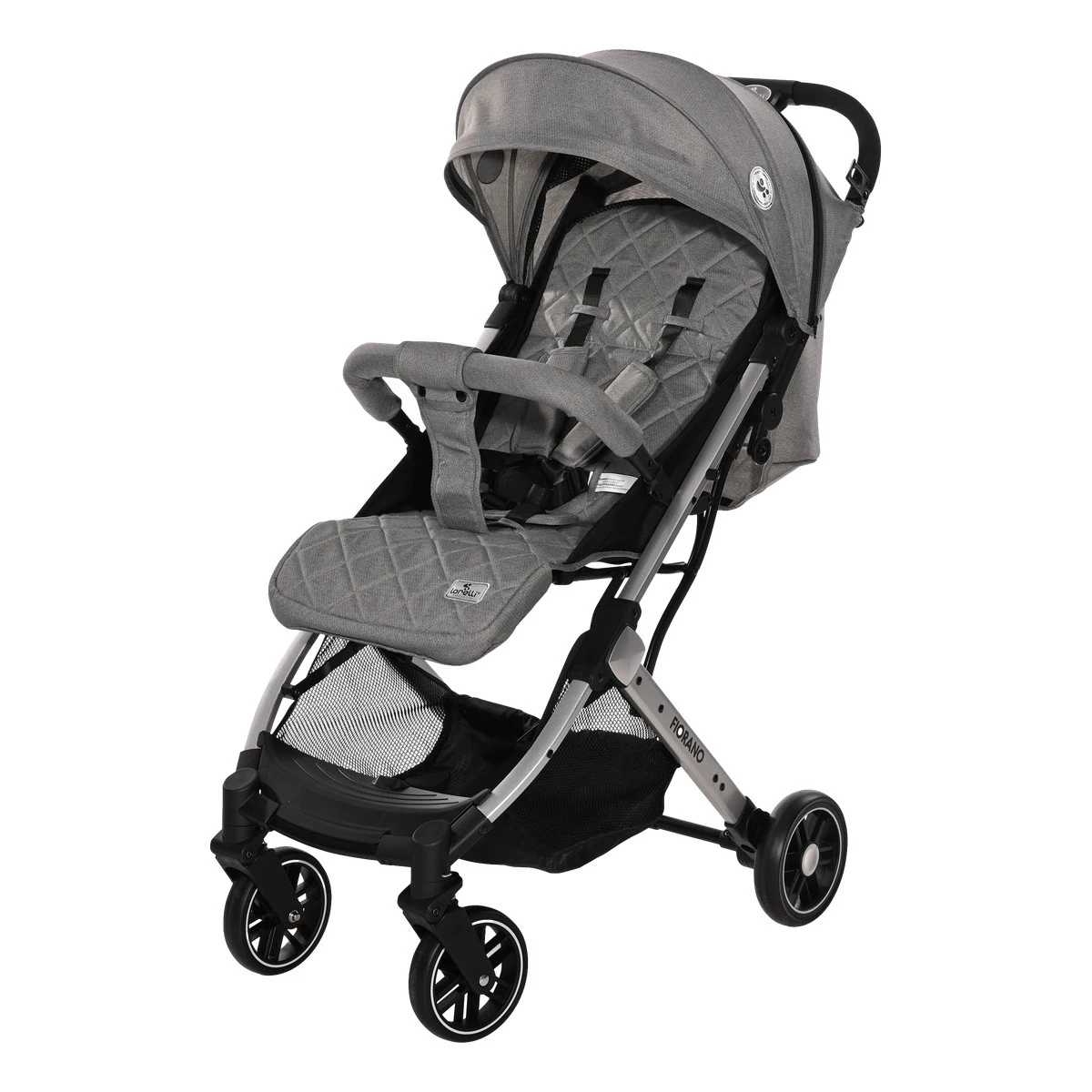 Lorelli Fiorano Dolphin Grey Wandelwagen Incl. Beenkap 1002149-2380