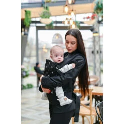 Lorelli Wally Black Floral Ergonomische Draagzak 1001016-0002 -Kinderwagenserie Winkel lorelli wally black floral ergonomische draagzak 1001016 0002 6