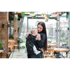 Lorelli Wally Black Floral Ergonomische Draagzak 1001016-0002 -Kinderwagenserie Winkel lorelli wally black floral ergonomische draagzak 1001016 0002 7