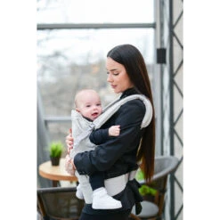 Lorelli Wally Grey Floral Ergonomische Draagzak 1001016-0001 -Kinderwagenserie Winkel lorelli wally grey floral ergonomische draagzak 1001016 0001 8