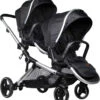 Ding Amigo Black/Silver Tandem Duowagen DI-191704 -Kinderwagenserie Winkel mamaloes ding amigo black sliver 0001