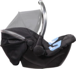 Ding Amigo Black/Silver 0-13kg Autostoel DI-191708 -Kinderwagenserie Winkel mamaloes ding amigo black sliver autostoel 010