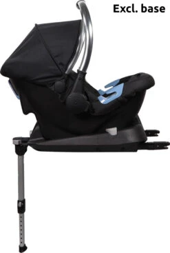 Ding Amigo Black/Silver 0-13kg Autostoel DI-191708 -Kinderwagenserie Winkel mamaloes ding amigo black sliver autostoel 030 1