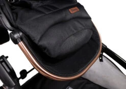 Ding Amigo Black/Rose Tandem Duowagen DI-191706 -Kinderwagenserie Winkel mamaloes ding amigo rosegoud 40