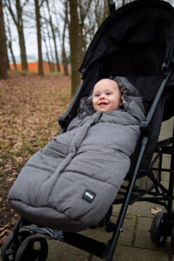 Ding Grey Deluxe Universele Buggy/Wandelwagen Voetenzak DI-252425 -Kinderwagenserie Winkel mamaloes ding voetenzak deluxe 04