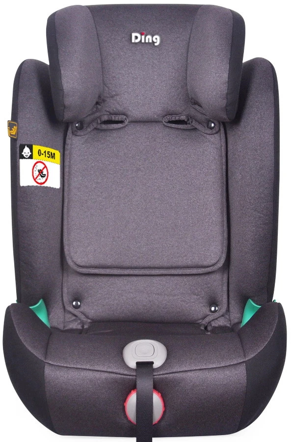 Ding York Black Leather I-Size Autostoel 9-36 Kg K63 - Afbeelding 3