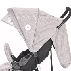 Lorelli Martina Cool Grey Wandelwagen 1002171-2386 -Kinderwagenserie Winkel martina adjustable canopy with sun shade
