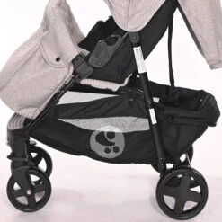 Lorelli Martina Cool Grey Wandelwagen 1002171-2386 -Kinderwagenserie Winkel martina shopping basket