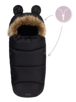 Momi Black Universele Voetenzak AKCE00032 -Kinderwagenserie Winkel momi black universele voetenzak akce00032 3