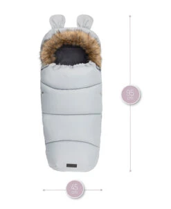 Momi Grey Universele Voetenzak AKCE00034 -Kinderwagenserie Winkel momi grey universele voetenzak akce00034 8